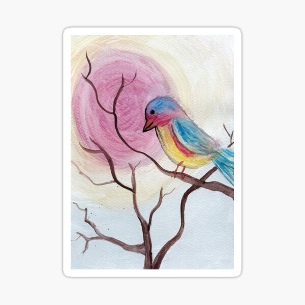 Item preview, Blue Bird in the Fall designed and sold by SisterPower.