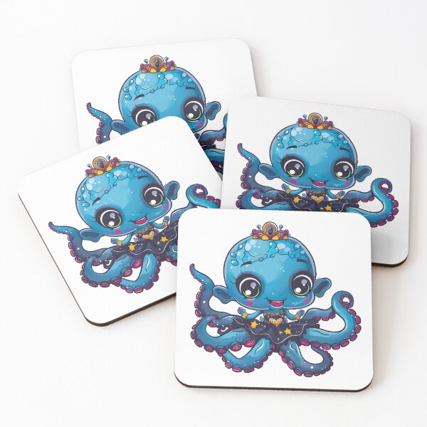 Item preview, chibi octopus v28 designed and sold by Stickio.