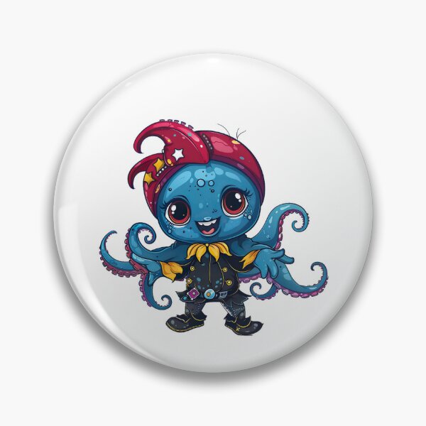 Item preview, chibi octopus v29 designed and sold by Stickio.