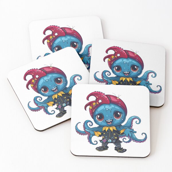 Item preview, chibi octopus v29 designed and sold by Stickio.