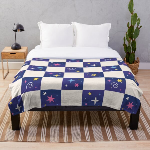 Item preview, Starry Checkers designed and sold by Dalmata's Spot.
