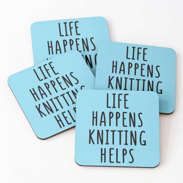 Item preview, Life Happens Knitting Helps designed and sold by kamrankhan.