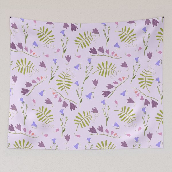 Item preview,  Seamless Pattern with Bluebell Flowers designed and sold by hjian8219.