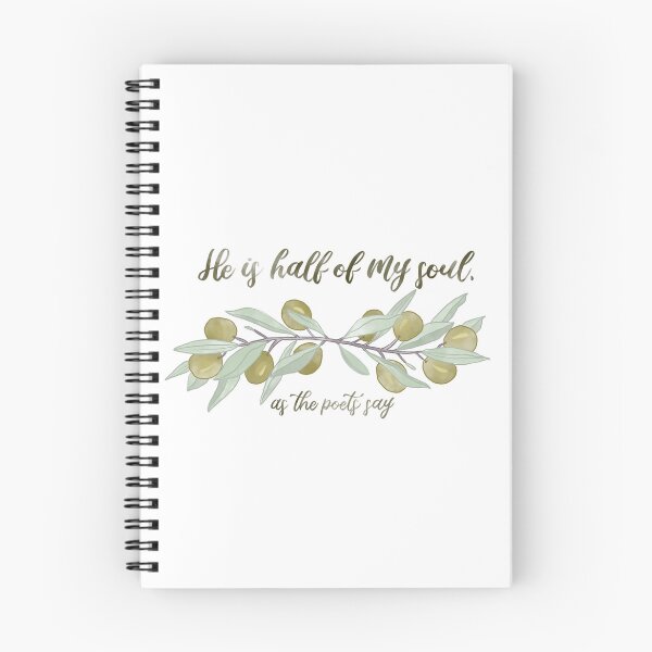 Item preview, “He is half of my soul” - The Song Of Achilles  designed and sold by Mikayla8110.