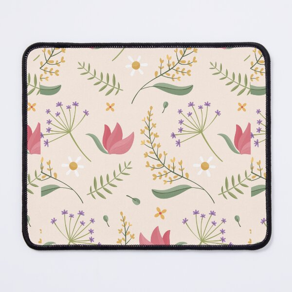 Item preview, Hand-Drawn Pressed Flowers Pattern designed and sold by hjian8219.