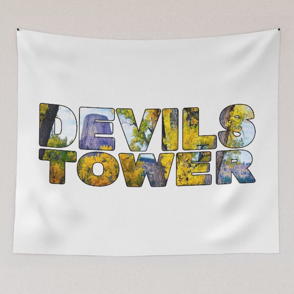 Item preview, DEVILS TOWER - National Monument Wyoming USA Fall designed and sold by Adam Gormley.
