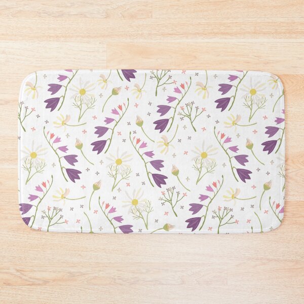 Item preview, Bells and Daisies Seamless Pattern designed and sold by hjian8219.