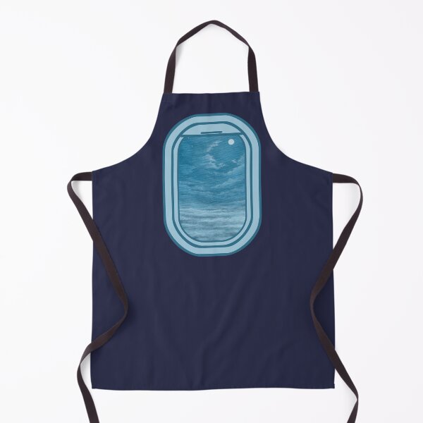 Item preview, Plane Window Night Sky Painting Full Moon Scene designed and sold by skye-studio.