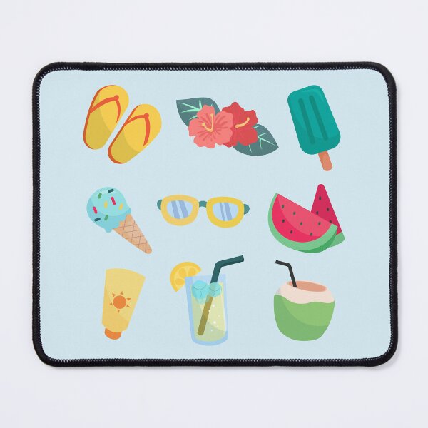 Item preview, Flat Summer Elements Collection designed and sold by hjian8219.
