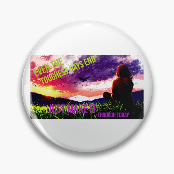 Item preview, Even the Toughest Days End designed and sold by KlymCreations.