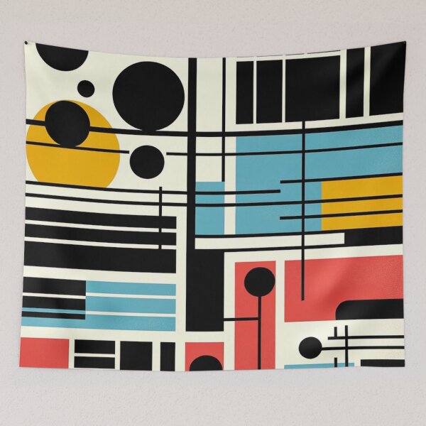 Item preview, Mid-Century Modern Art Print designed and sold by PinUpPizzazz.