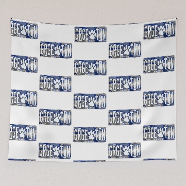 Item preview, Georgetown University License Plate designed and sold by Artzyartwork.