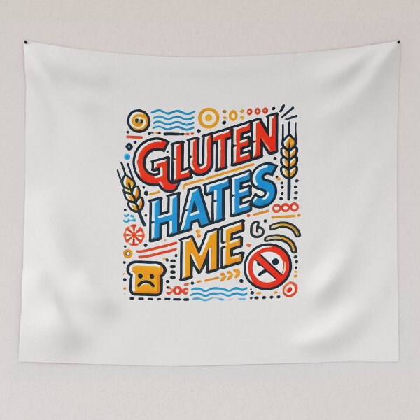 Item preview, gluten hates me designed and sold by creativechaster.
