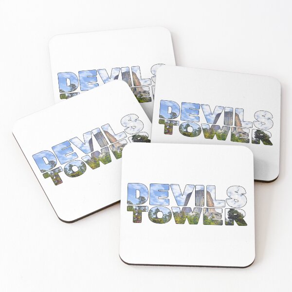 Item preview, DEVILS TOWER - National Monument Wyoming USA Pines designed and sold by Adam Gormley.