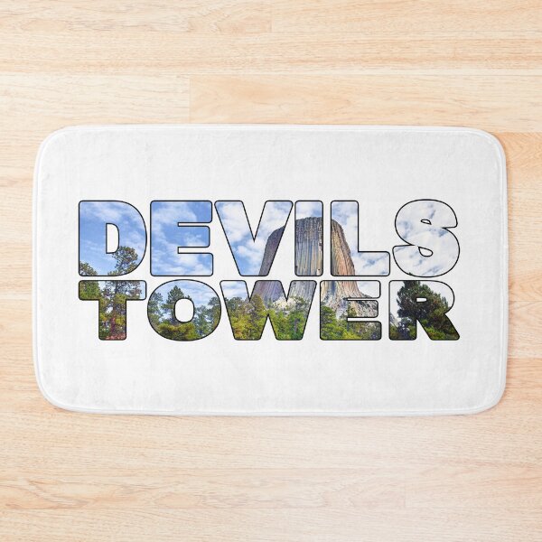 Item preview, DEVILS TOWER - National Monument Wyoming USA Pines designed and sold by Adam Gormley.
