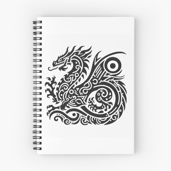 Artikelvorschau, Drache im nordischen Stil entworfen und verkauft von LustandPaint.
