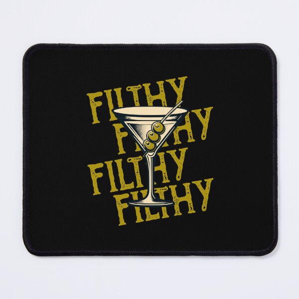 Item preview, Vintage Retro Funny Filthy Martini Drinking Bar Coctails Lover designed and sold by Dressed For Duty.