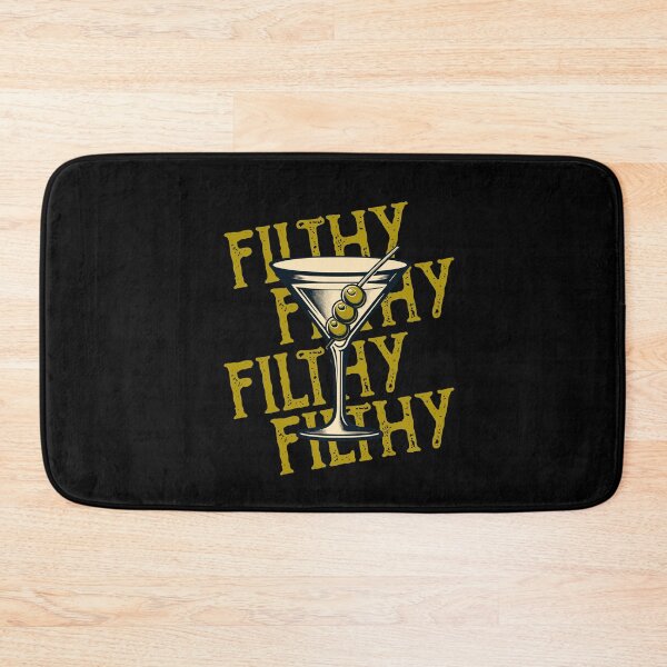 Item preview, Vintage Retro Funny Filthy Martini Drinking Bar Coctails Lover designed and sold by Dressed For  Duty.