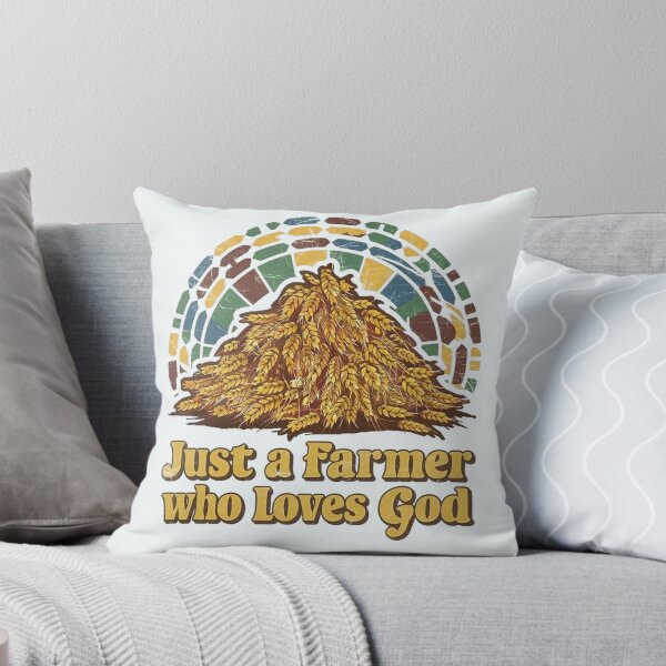 Item preview, Just a Farmer who loves God, Wheat  designed and sold by Faithloveshop.
