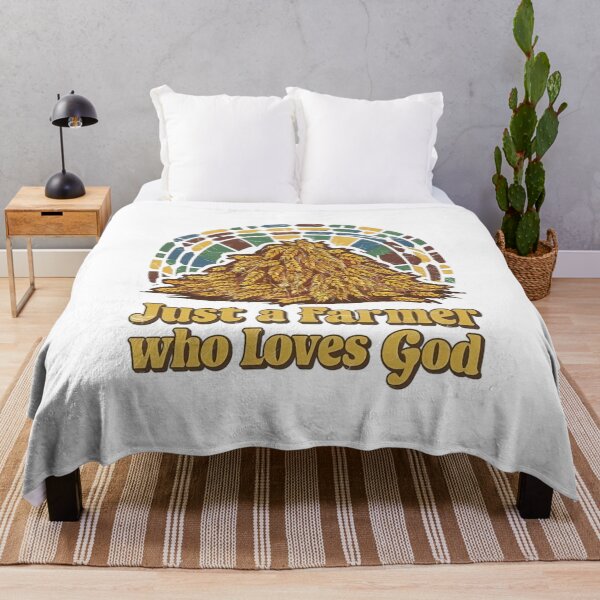 Item preview, Just a Farmer who loves God, Wheat  designed and sold by Faithloveshop.