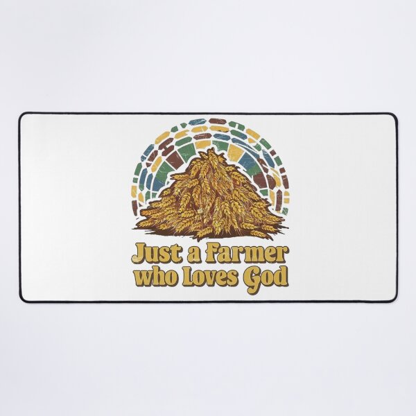 Item preview, Just a Farmer who loves God, Wheat designed and sold by Faithloveshop.