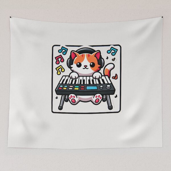 Item preview, cat synthesizer designed and sold by creativechaster.