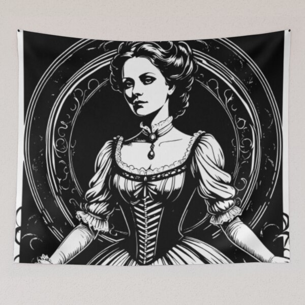 Item preview, Victorian lady designed and sold by officalimelight.