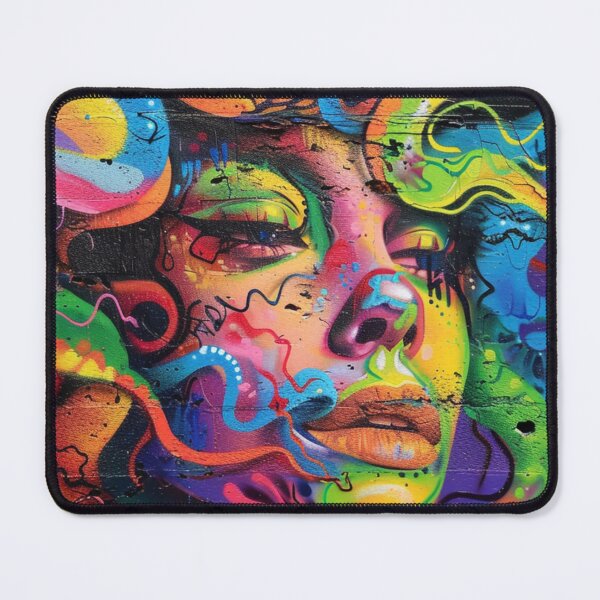 Item preview, medusa graffiti rainbow snake designed and sold by Agarweinchtien.