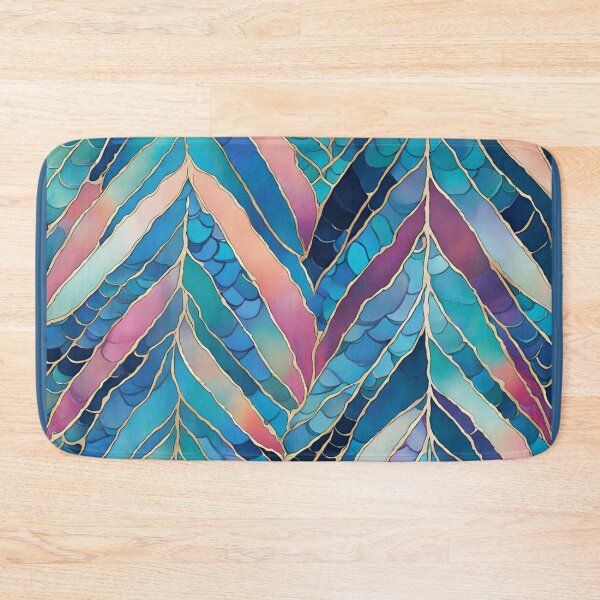 Item preview,  Watercolor Leaf Mermaid Tail Scales designed and sold by SeaStarMermaids.