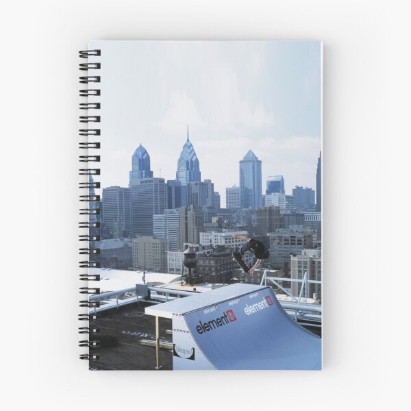 Item preview, Bam Margera Skating On A Philly Rooftop designed and sold by Krazy-Legs.