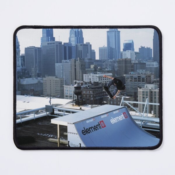 Item preview, Bam Margera Skating On A Philly Rooftop designed and sold by Krazy-Legs.