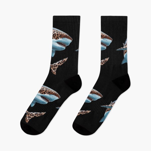 Item preview, Shark with leopard pattern designed and sold by sinemsworld1.