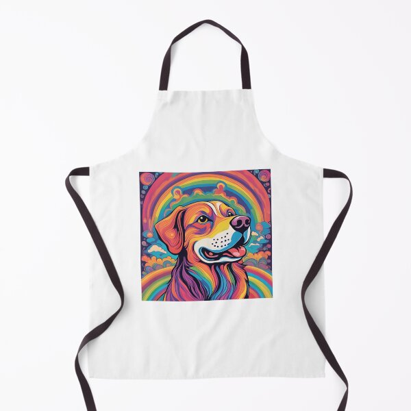 Item preview, Happiness dog in psychedelic style 3 designed and sold by juabjakkrod.