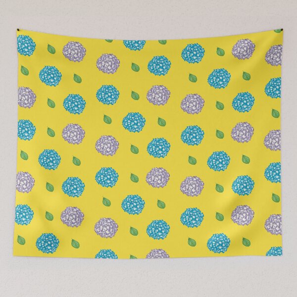 Item preview, Hydrangea pattern designed and sold by BranketRabbit.