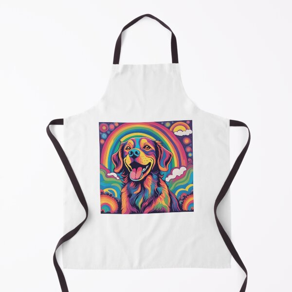 Item preview, Happiness dog in psychedelic style 4 designed and sold by juabjakkrod.