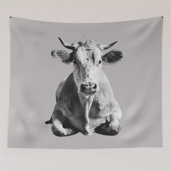 Item preview, Cow Posing in Grey designed and sold by Brendon987.
