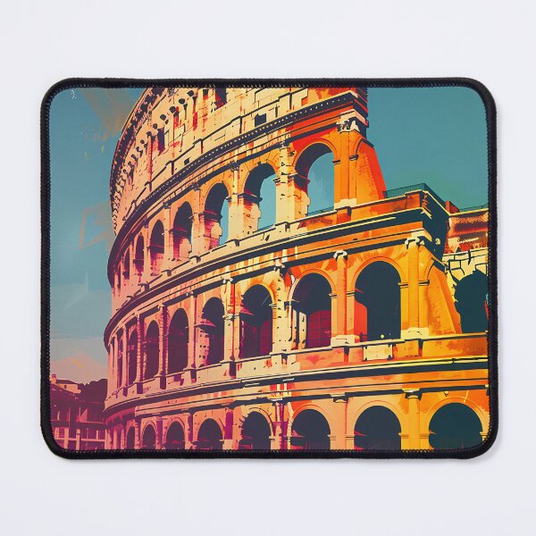 Item preview, Retro poster "The Colosseum" designed and sold by MidArtForge.