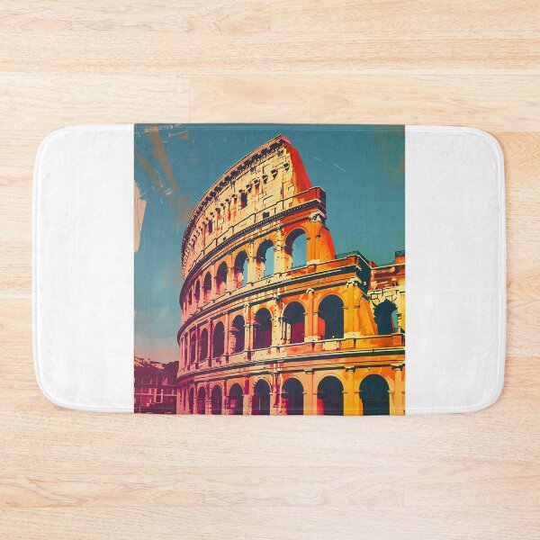 Item preview, Retro poster "The Colosseum" designed and sold by MidArtForge.