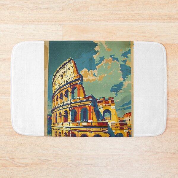 Item preview, Retro poster "The Colosseum" designed and sold by MidArtForge.
