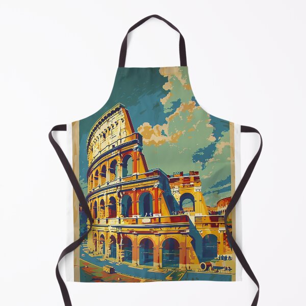 Item preview, Retro poster "The Colosseum" designed and sold by MidArtForge.