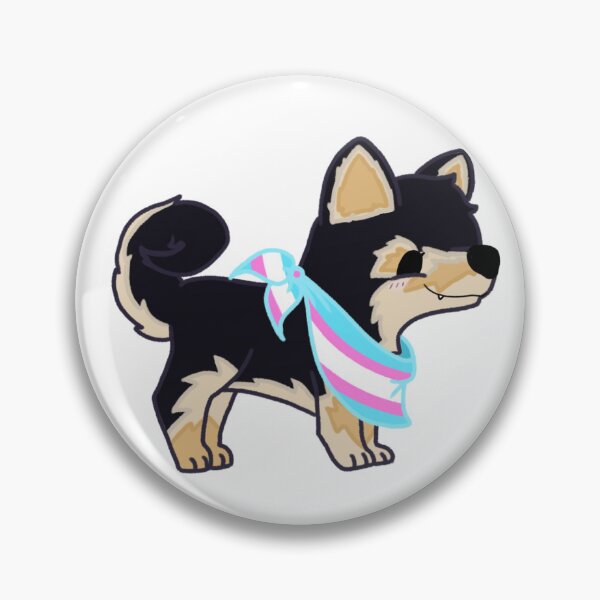 Item preview, Shiba Love - Transgender Pride designed and sold by Sarah Reed.