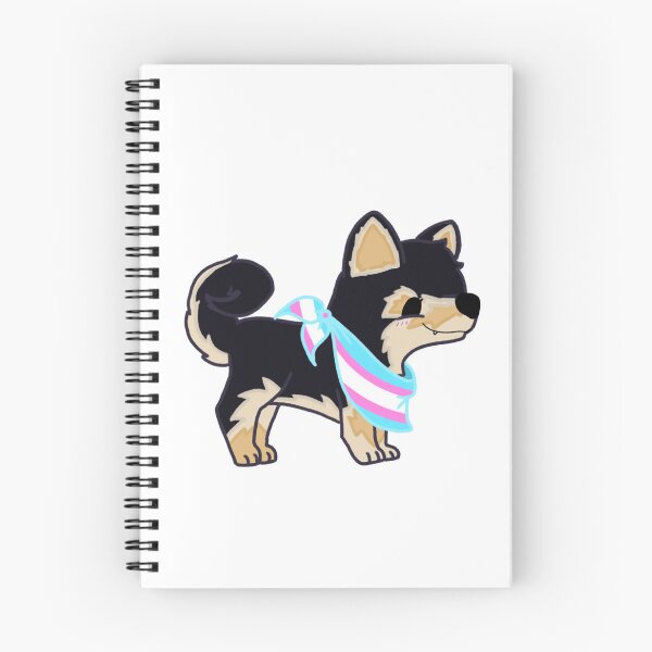 Item preview, Shiba Love - Transgender Pride designed and sold by Sarah Reed.