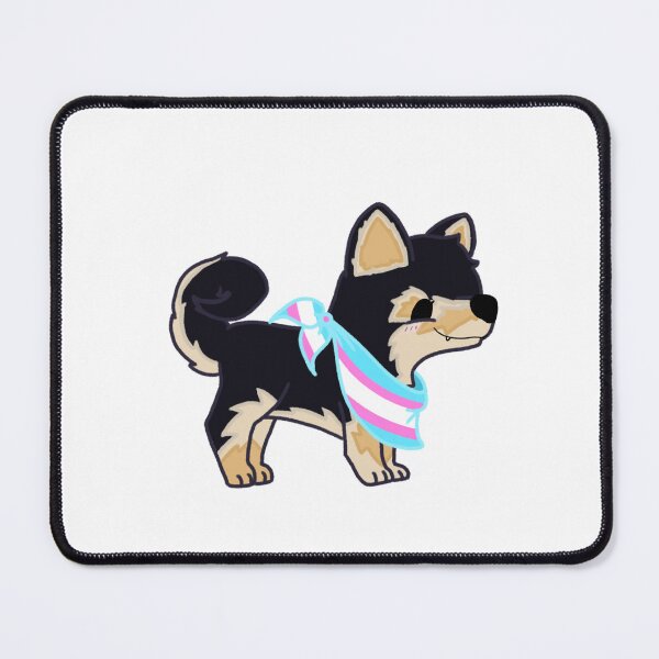 Item preview, Shiba Love - Transgender Pride designed and sold by Sarah Reed.