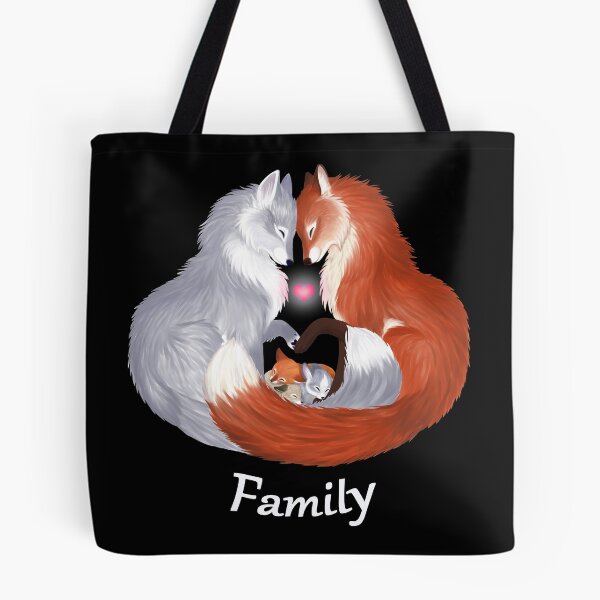 Item preview, Fox Family designed and sold by KindArtedMama.