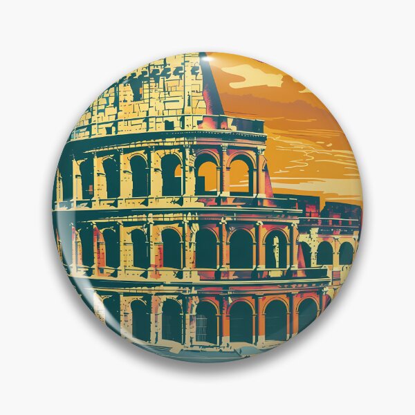 Item preview, Retro poster "The Colosseum" designed and sold by MidArtForge.