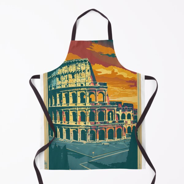 Item preview, Retro poster "The Colosseum" designed and sold by MidArtForge.