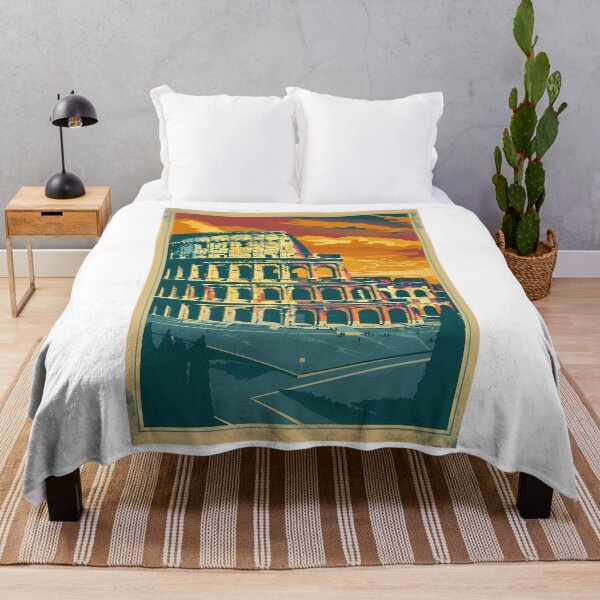 Item preview, Retro poster "The Colosseum" designed and sold by MidArtForge.