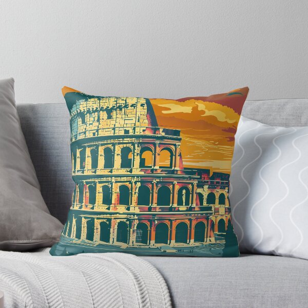 Item preview, Retro poster "The Colosseum" designed and sold by MidArtForge.