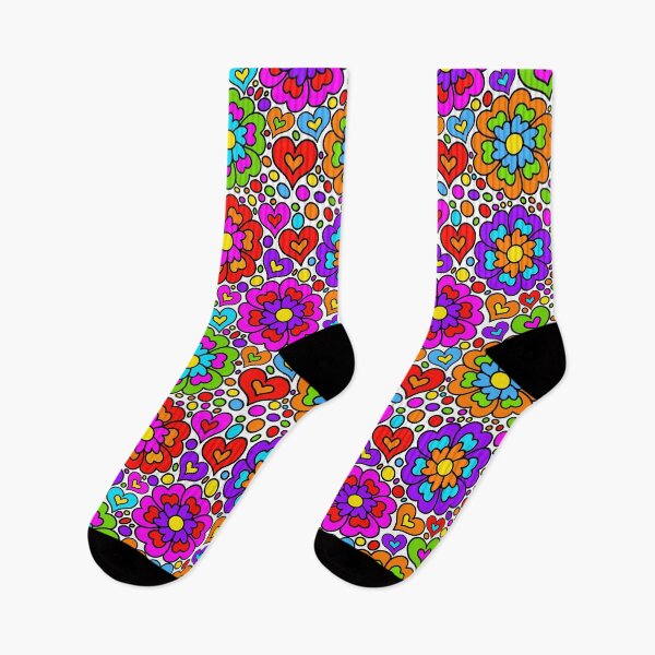 Item preview, Hippy Hearts and Flowers designed and sold by Lois Eastlund.