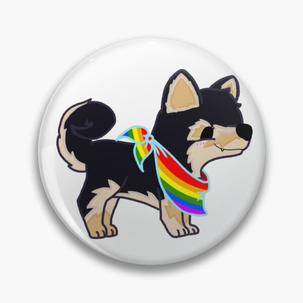 Item preview, Shiba Love - LGBTQIA+ Pride designed and sold by Sarah Reed.